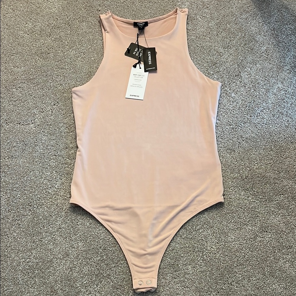 Express Pink Bodysuit XS